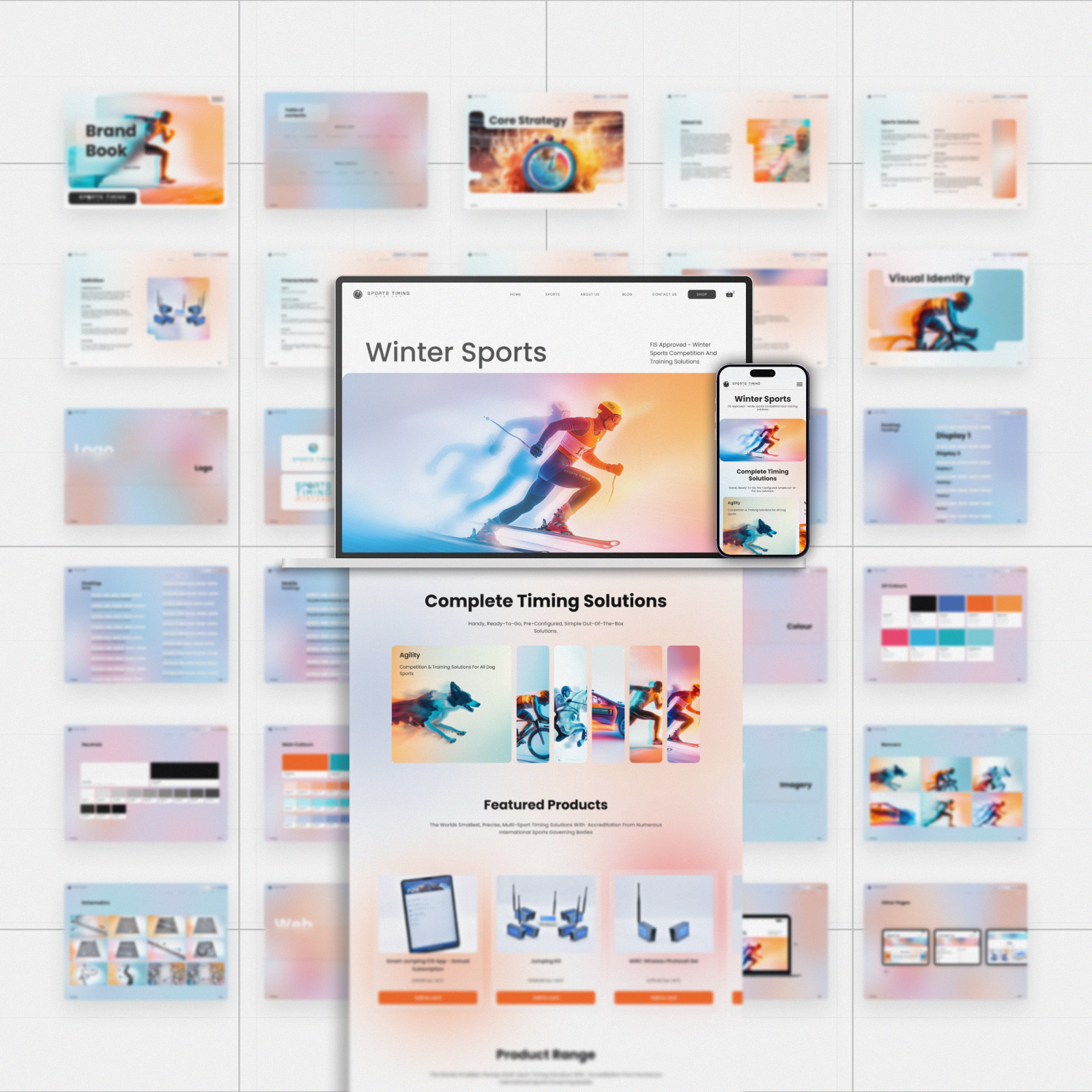 How a structured B2B brand architecture supported 30+ years of operational credibility, global distributor expansion across 158+ sports, and a 2024 digital evolution without discarding established brand equity.